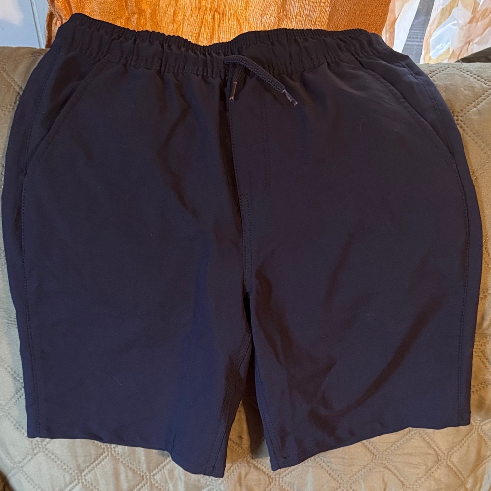 Place Dark Blue Elastic Shorts